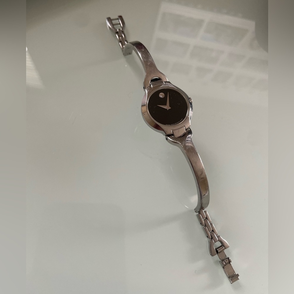 Movado Women's 605247 Kara Stainless-Steel Bangle Bracelet Watch - Picture 1 of 4